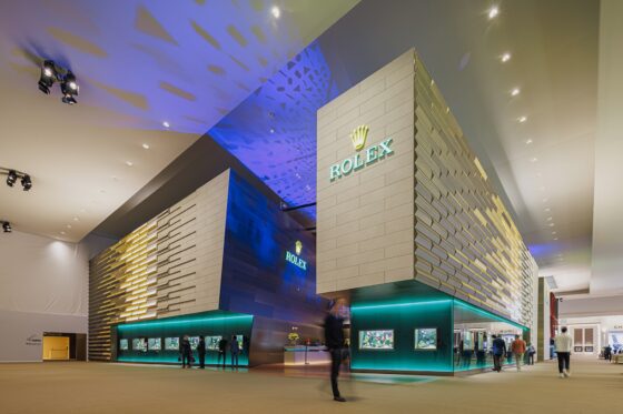Rolex Booth Watches and Wonders GENEVA, in Geneva, Switzerland, Friday, April 12, 2024. The Master Event of the Watches and Wonders ecosystem brings together the leading names of the Watchmaking and luxury industry from April 9 to April 15, 2024 at Geneva Palexpo. (WWGF/KEYSTONE/Valentin Flauraud)