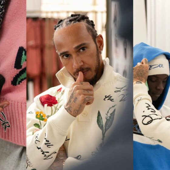 Lewis Hamilton first look at collection with Kim Jones for Dior Men collaboration